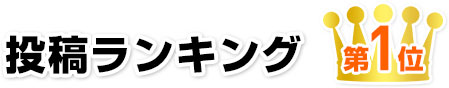 投稿ランキング1位